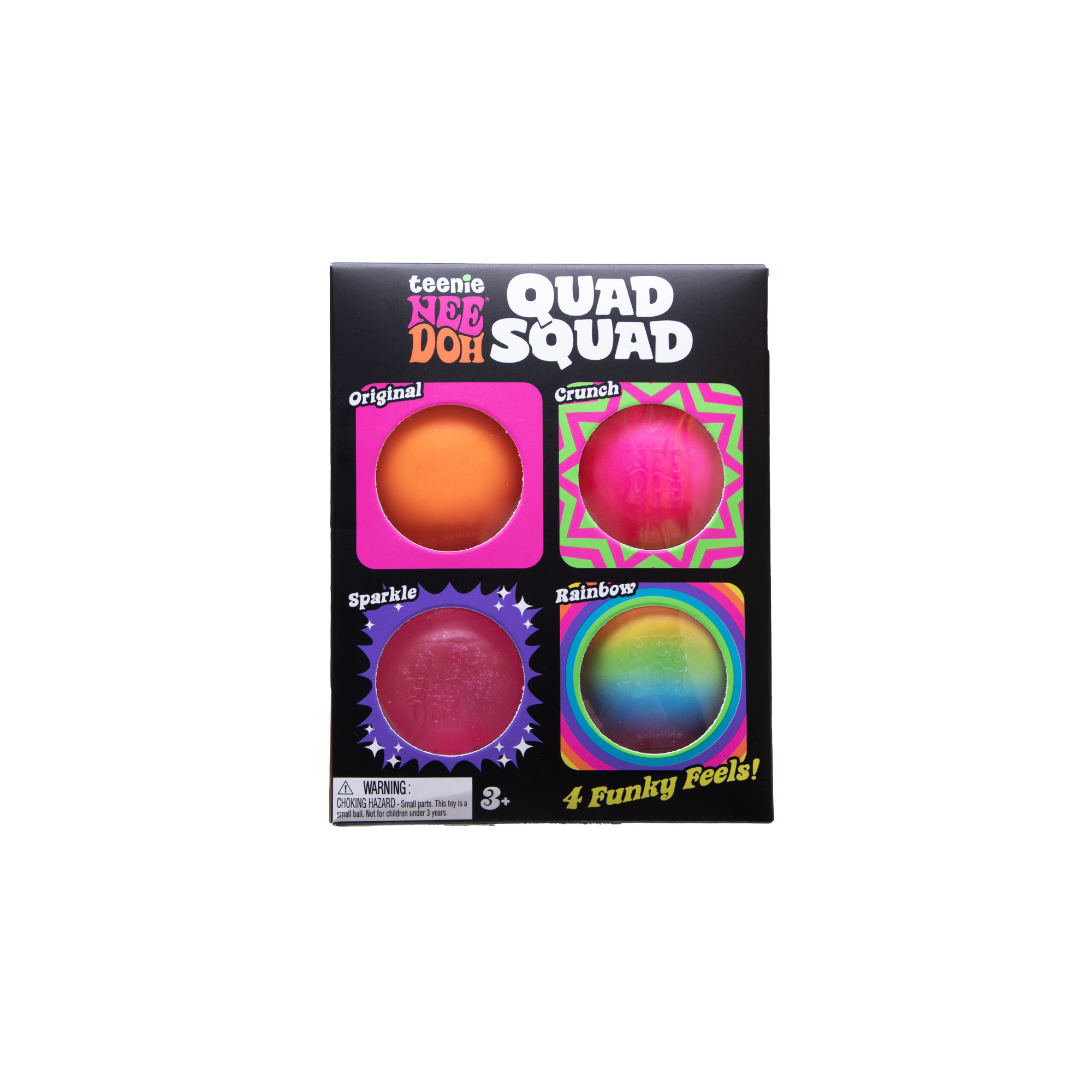Teenie NeeDoh® Quad Squad Multipack